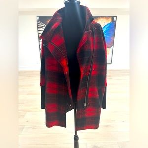 Madewell Coat city grid coat